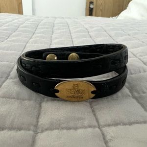 Fendi Leather Bracelet